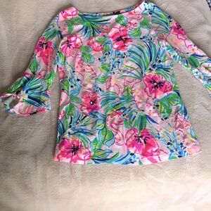 Lilly Pulitzer Bell Sleeve Top